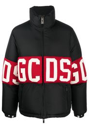 Gcds logo-knit padded jacket - Nero