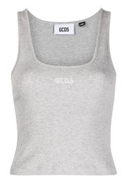 Gcds logo-print tank top - Grigio