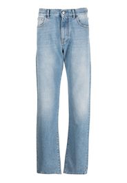 Gcds low-rise straight-leg jeans - Blu