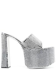 Gcds Mirror 165mm platform sandals - Grigio