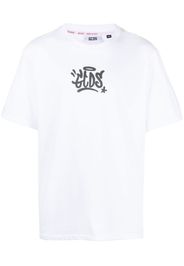 Gcds T-shirt con stampa - Bianco