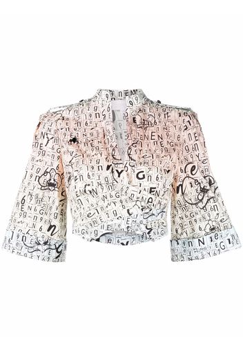 Genny Camicia corta con stampa - Rosa