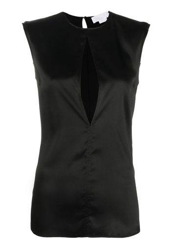 Genny Blusa con apertura a goccia - Nero