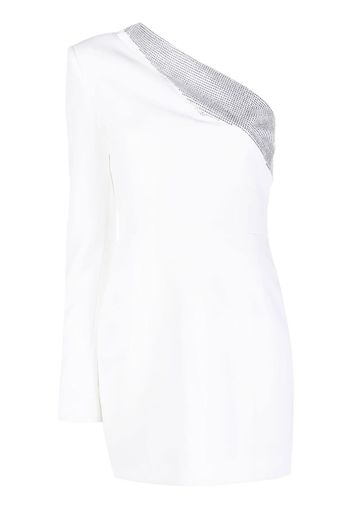 Genny crystal-embellished cocktail dress - Bianco