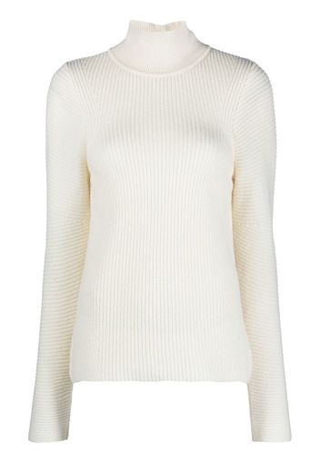 Genny roll-neck cashmere jumper - Toni neutri