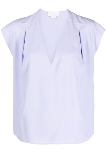 Genny pleated top - Viola