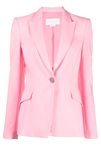 Genny tailored single-breasted blazer - Rosa