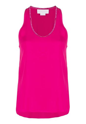 Genny bead-embellished neckline top - Rosa