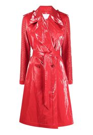 Genny Trench a fiori - Rosso