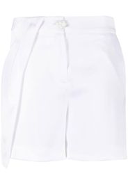 Genny Shorts sartoriali a strati - Bianco