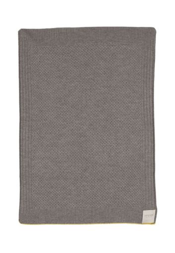 Gensami kids knitted alpaca-blend blanket - Grigio