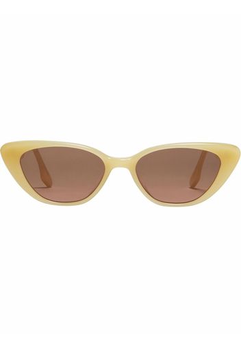 Gentle Monster CrellaY1 cat eye sunglasses - Giallo