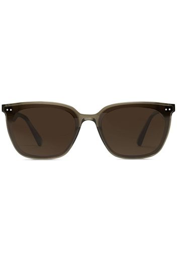 Gentle Monster Occhiali da sole oversize wayfarer - Verde