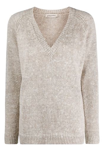 v-neck jumper