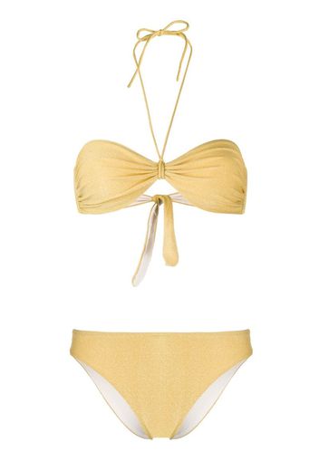 halter neck bikini set