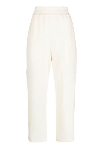 Gentry Portofino textured straight-leg track pants - Toni neutri