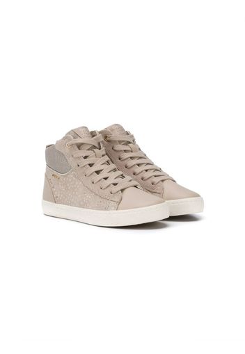 Sneakers alte con zip