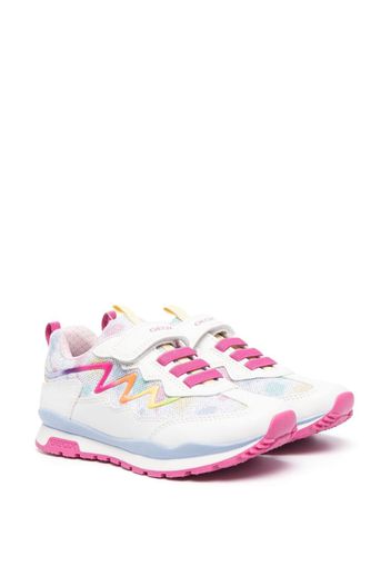 Geox Kids Sneakers con design color-block Pavel - Bianco