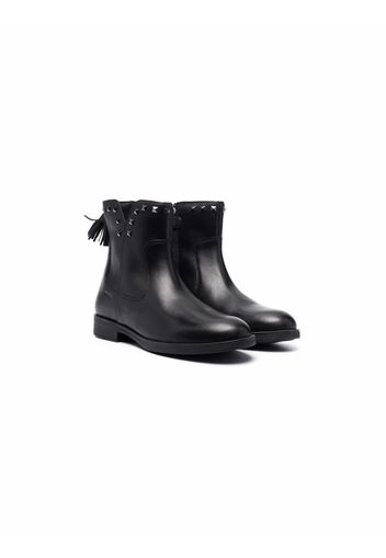 Geox stud-detailing ankle boots - Nero