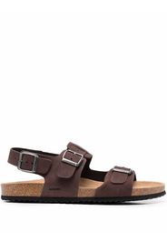 Geox Ghita leather sandals - Marrone
