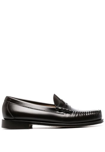 G.H. Bass & Co. Weejuns Larson leather penny loafers - Marrone