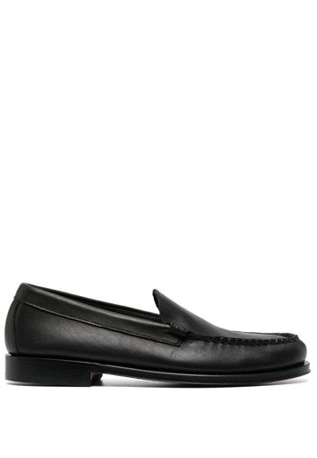 G.H. Bass & Co. round-toe leather oxford shoes - Nero