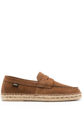 G.H. Bass & Co. slip-on suede espadrilles - Marrone