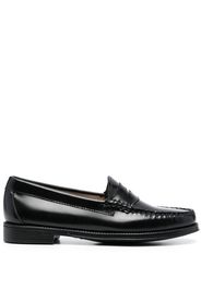 G.H. Bass & Co. round-toe leather loafers - Nero