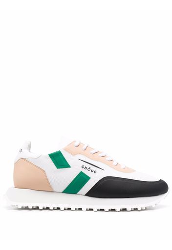 GHOUD colour-block panelled sneakers - Bianco