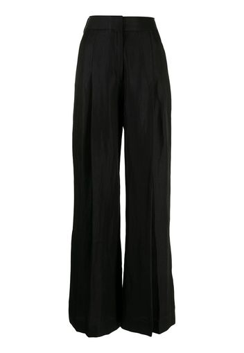 GIA STUDIOS wide-leg trousers - Nero