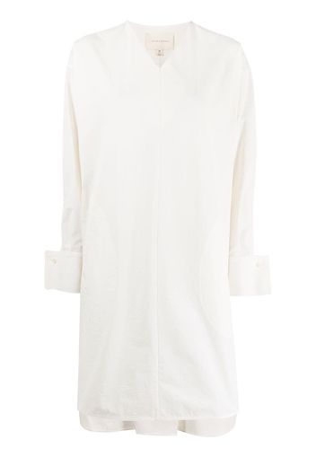 GIA STUDIOS V-neck blouse - Bianco