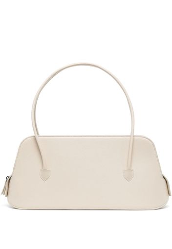 GIA STUDIOS faux-leather zipped shoulder bag - Toni neutri