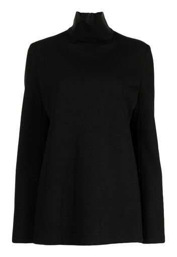 GIA STUDIOS high-neck jumper - Nero