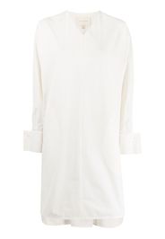 Ulla Johnson geometric-print sheer blouse - Marrone