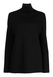 GIA STUDIOS high-neck jumper - Nero