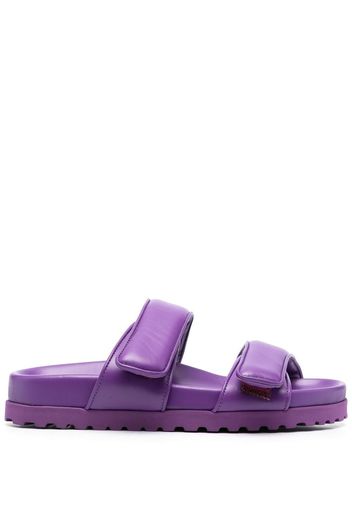 GIABORGHINI x Pernille Teisbaek double-strap slides - Viola