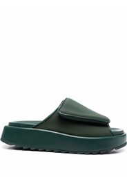 GIABORGHINI Gia 1 touch-strap sandals - Verde