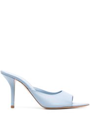 GIABORGHINI Perni 100mm leather mules - Blu