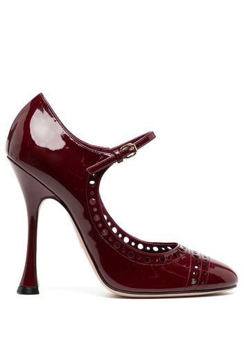 Giambattista Valli Pumps con inserti 110mm - Rosso