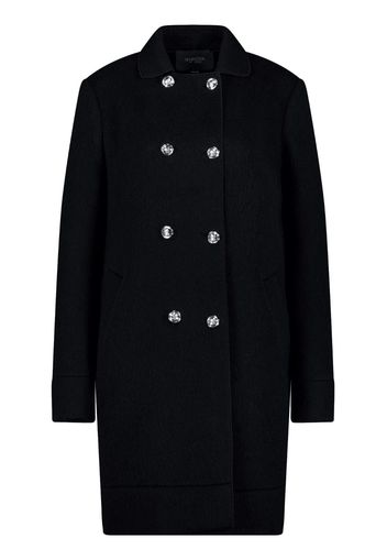 Giambattista Valli Cappotto midi doppiopetto - Nero