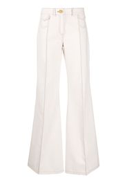 Giambattista Valli wide-leg flared trousers - Toni neutri