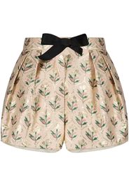 Giambattista Valli Shorts a fiori jacquard - Toni neutri