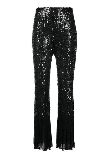 Gianfranco Ferré Pre-Owned Pantaloni con paillettes anni '90 - Nero