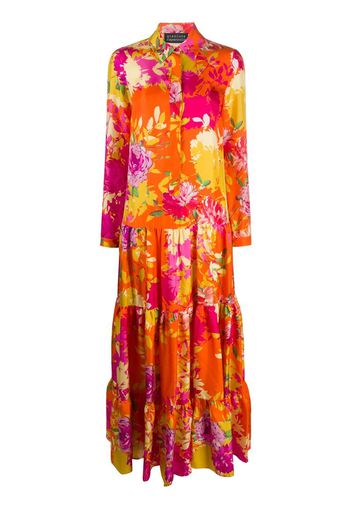 Gorgia flower print maxi dress