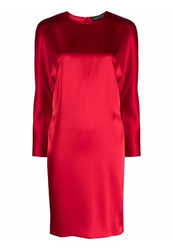 Gianluca Capannolo Sharon satin shift dress - Rosso