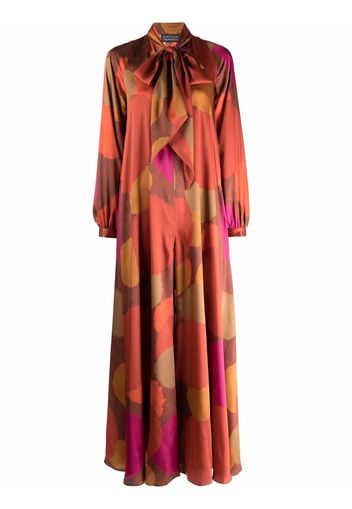 Gianluca Capannolo Marisa abstract-print jumpsuit - Rosa