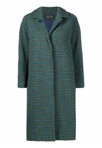 Gianluca Capannolo houndstooth-pattern coat - Verde