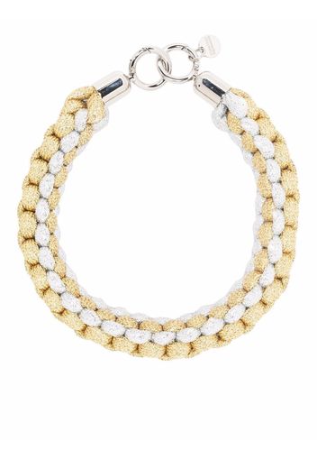 Gianluca Capannolo interwoven-design necklace - Oro