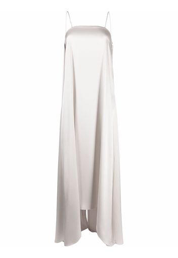 Gianluca Capannolo sleeveless flared dress - Bianco