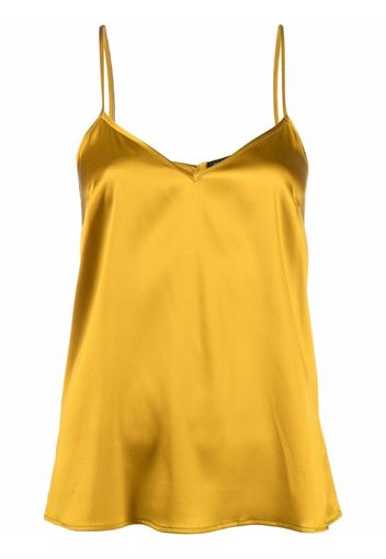 Gianluca Capannolo Tina spaghetti-strap top - Giallo